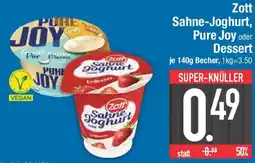 E-Center Sahne-Joghurt, Pure Joy oder Dessert Angebot