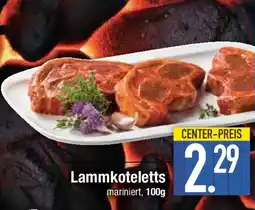 E-Center Lammkoteletts Angebot