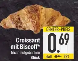 E-Center Croissant mit Biscoff Angebot