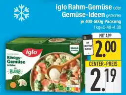 E-Center iglo Rahm-Gemüse oder Gemüse-Ideen Angebot