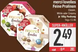 E-Center merci lovelies Feine Pralinen Angebot