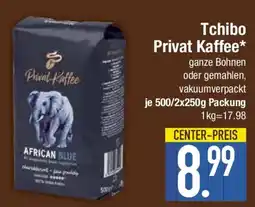 E-Center Tchibo Privat Kaffee Angebot