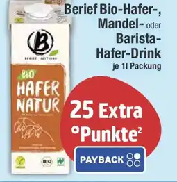 E-Center Berief Bio-Hafer-, Mandel- oder Barista-Hafer-Drink Angebot