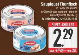 E-Center Saupiquet Thunfisch Angebot