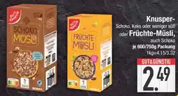 E-Center GUT&GUNSTIG Knusper oder Früchte-Müsli Angebot
