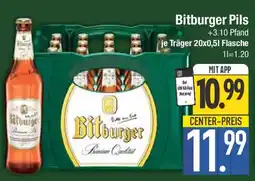 E-Center Bitburger Pils Angebot