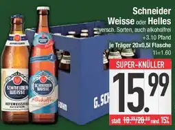 E-Center Schneider Weisse oder Helles Angebot