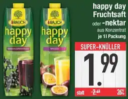 E-Center happy day Fruchtsaft oder -nektar Angebot
