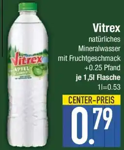 E-Center Vitrex natürliche Mineralwasser Angebot