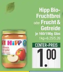 E-Center Hipp Bio- Fruchtbrei oder Frucht & Getreide Angebot