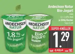 E-Center Andechser Natur Bio-Jogurt Angebot