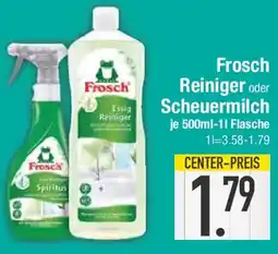 E-Center Frosch Reiniger oder Scheuermilch Angebot