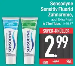 E-Center Sensodyne Sensitive Fluorid Zahnpasta Angebot