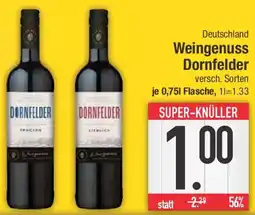 E-Center Weingenuss Dornfelder Angebot