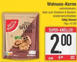 E-Center GUT&GÜNSTIG Walnusskerne Angebot