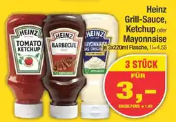 E-Center Heinz Grill-Sauce, Ketchup oder Mayonnaise Angebot
