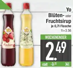 E-Center Yo Blüten- oder Fruchtsirup Angebot