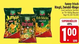 Edeka funny-frisch Ringli, Zwiebli-Ringe Angebot