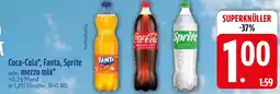 Edeka Coca-Cola, Fanta, Sprite oder mezzo mix Angebot