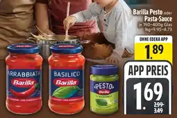 Edeka Barilla Pesto oder Pasta-Sauce Angebot