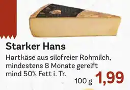 Edeka Starker Hans Hartkäse Angebot
