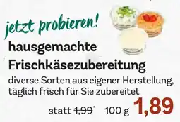 Edeka hausgemachte Frischkäsezubereitung Angebot