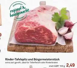 Edeka Rinder-Tafelspitz und Bürgermeisterstück Angebot