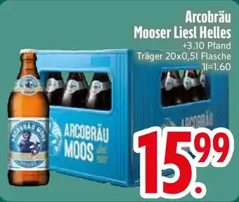 Edeka Arcobräu Mooser Liesl Helles Angebot