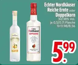 Edeka Echter Nordhäuser Reiche Ernte oder Doppelkorn Angebot