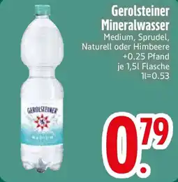 Edeka Gerolsteiner Mineralwasser Angebot