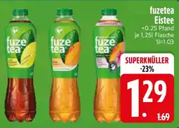 Edeka fuze tea Eistee Angebot