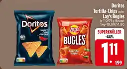 Edeka Doritos Tortilla-Chips oder Lay's Bugles Angebot