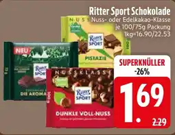 Edeka Ritter Sport Schokolade Angebot
