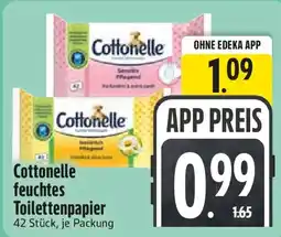 Edeka Cottonelle feuchtes Toilettenpapier Angebot