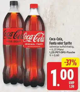 NP Discount Coca-Cola Fanta oder Sprite Angebot