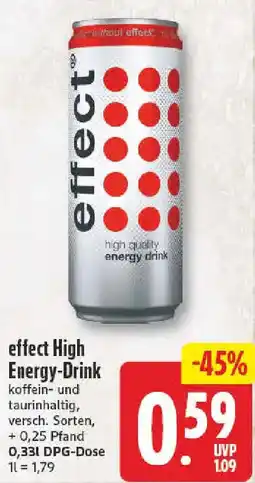 NP Discount effect High Energy-Drink Angebot