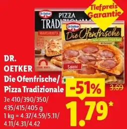 Lidl DR. OETKER Die Ofenfrische/Pizza Tradizionale Angebot