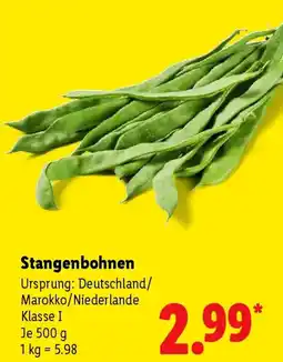 Lidl Stangenbohnen Angebot