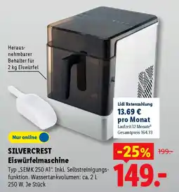 Lidl SILVERCREST Eiswürfelmaschine Angebot