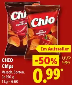 Lidl CHIO Chips Angebot