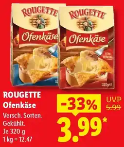 Lidl ROUGETTE Ofenkäse Angebot
