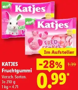 Lidl Katjes Fruchtgummi Angebot