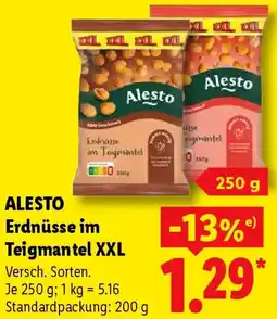 Lidl ALESTO Erdnüsse im Teigmantel XXL Angebot