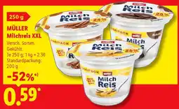Lidl MÜLLER Milchreis XXL Angebot