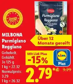 Lidl MILBONA Parmigiano Reggiano Angebot