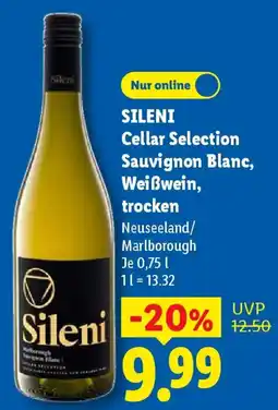 Lidl SILENI Cellar Selection Sauvignon Blanc, Weißwein, trocken Angebot