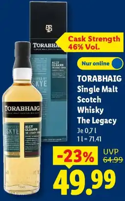 Lidl TORABHAIG Single Malt Scotch Whisky The Legacy Angebot