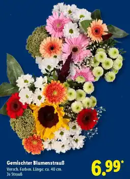 Lidl Gemischter Blumenstrauß Angebot