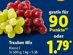 Lidl Trauben Mix Angebot