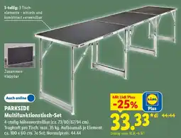 Lidl PARKSIDE Multifunktionstisch-Set Angebot